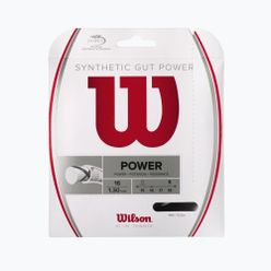 Tenisová struna Wilson Synthetic Gut Power 16 Black WRZ945200