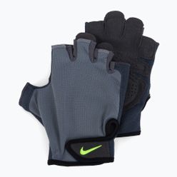 Pánské tréninkové rukavice Nike Essential šedé NLGC5-044