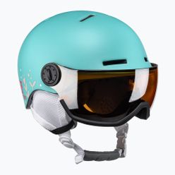 Dětská lyžařská helma Salomon Grom Visor S2 modrá L40837000