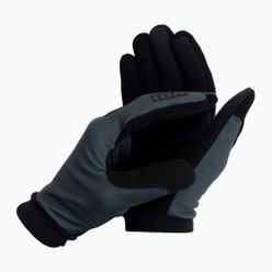 Cyklistické rukavice ION Logo šedé 47220-5923