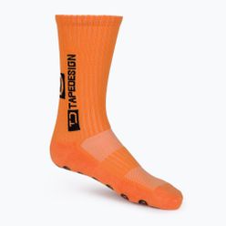 Fotbalové ponožky Tapedesign protiskluzové oranžové