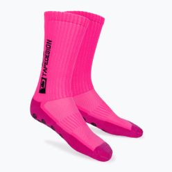 Tapedesign protiskluzové fotbalové ponožky růžové TAPEDESIGNNEONRICH
