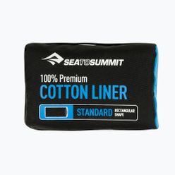 Vložka do spacáku Sea to Summit Premium Cotton Travel Liner tmavě modrá ASTDOSNB