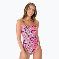 Funkita dámské jednodílné plavky Strapped In One Piece pink FS38L7138808