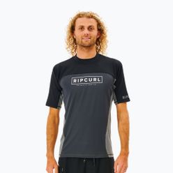Pánské plavecké tričko Rip Curl Drive Relaxed 90 šedo-černá 12VMRV