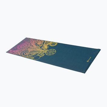 Podložka na jógu Gaiam Vivid Zest 4 mm tmavě modrá 63414