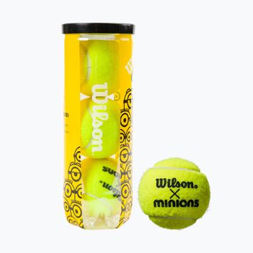 Sada dětských tenisových míčků-3ks. Wilson Minions Tenisová žlutá WR8202401