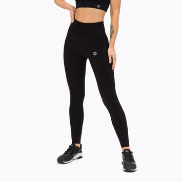 Dámské legíny Gym Glamour bezešvé černé 195