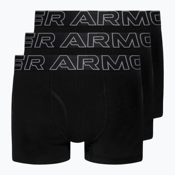 Pánské boxerky  Under Armour Perf Cotton 6 ks black