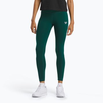 Dámské legíny  Reebok Identity Small Logo Cotton collegiate green