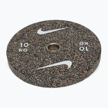 Bumperová závaží Nike Strength Grind Bumper Plates 10 kg blackout