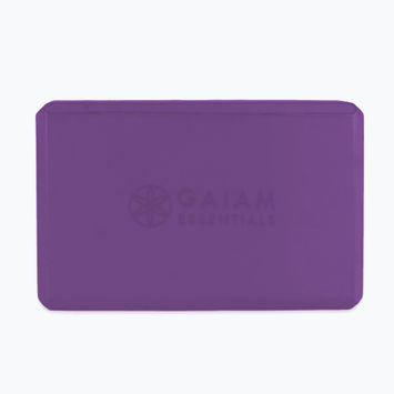 Kostka na jógu Gaiam Essentials violet