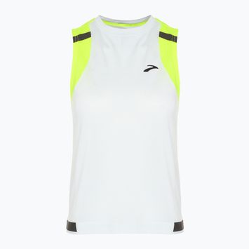 Dámské běžecké tričko Brooks Carbonite Tank icy grey/nightlife jacquard