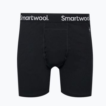 Pánské boxerky Smartwool Merino Boxer Brief Boxované termální boxerky černé 14011