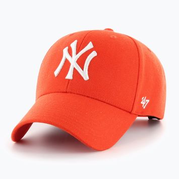 Kšiltovka 47 Brand MLB New York Yankees MVP vibrant orange