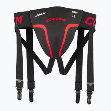 Pánský suspenzor CCM Jock Combo SR black/red