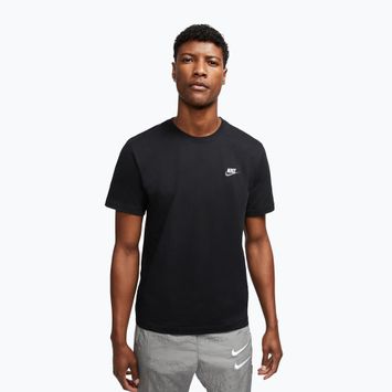 Pánské tričko Nike Sportswear Club black/white/dark grey