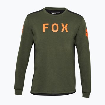 Dětské cyklistické tričko Longsleeve Fox Racing Ranger Aviation Jr dark sage 