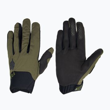 Pánské cyklistické rukavice Fox Racing Defend Wind Offroad olivove green