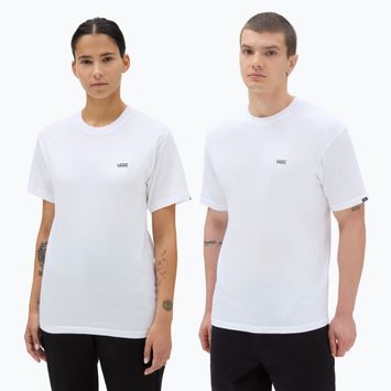 Pánské tričko Vans Mn s logem na levé straně hrudi white/black