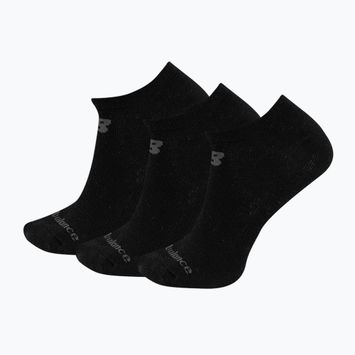 Ponožky New Balance Performance Cotton Flat 3 páry black