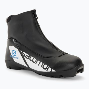 Dětské boty na běžecké lyžování Salomon RC Jr black/process blue