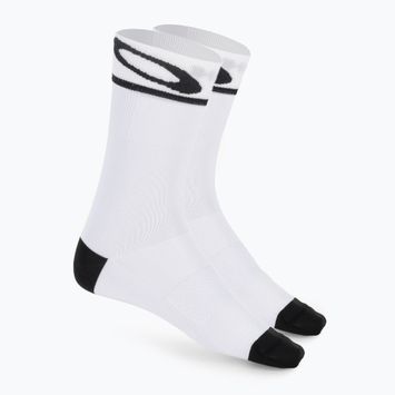 Cyklistické ponožky Oakley Cadence bílý FOS900855
