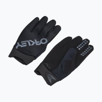 Oakley Seeker Thermal Mtb pánské cyklistické rukavice černé FOS901325