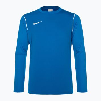 Pánské fotbalové tričko longsleeve   Nike Dri-FIT Park 20 Crew royal blue/white