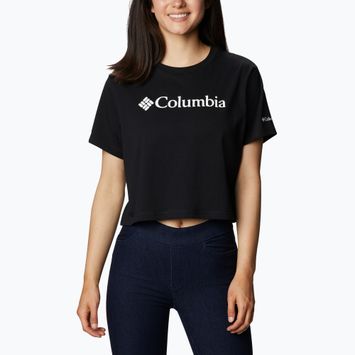 Columbia North Cascades Dámské trekové tričko Cropped black 1930051011