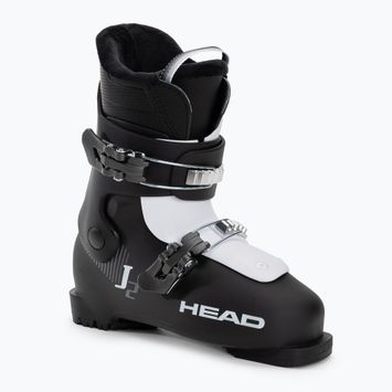 Dětské lyžařské boty HEAD J2 black/white