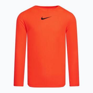 Dětské termo tričko longsleeve  Nike Dri-FIT Park First Layer bright crimson/black