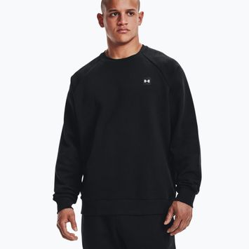 Under Armour pánská tréninková mikina Rival Fleece Crew černá 1357096