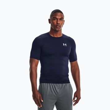 Under Armour pánské tréninkové tričko Ua Hg Armour Comp SS navy blue 1361518-410