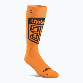 Pánské snowboardové ponožky ThirtyTwo Slush orange