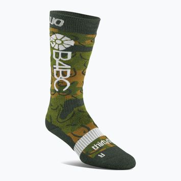 Dámské snowboardové ponožky ThirtyTwo B4BC Merino camo