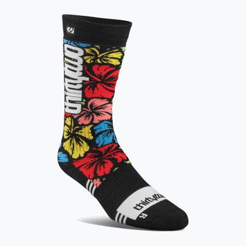 Dámské snowboardové ponožky ThirtyTwo Double Sock floral