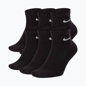 Ponožky Nike Everyday Cushioned 6 par black/white