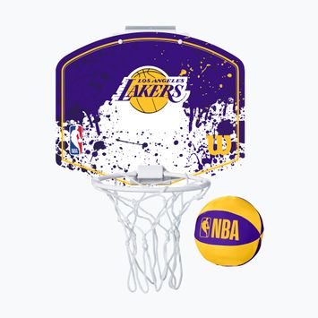 Sada na mini košíkovou Wilson NBA Team Mini Hoop Los Angeles Lakers