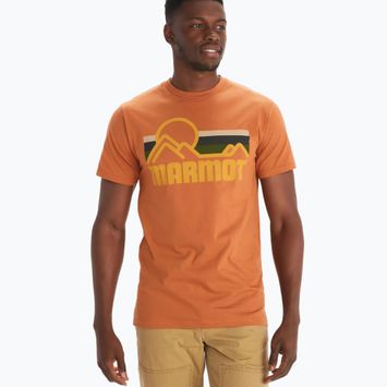 Pánské trekové tričko Marmot Coastal orange M12561