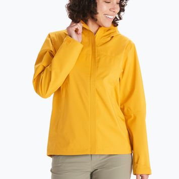 Marmot PreCip Eco dámská bunda do deště žlutá M12389-9057
