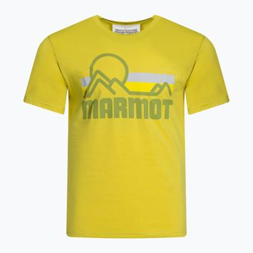 Marmot Coastall pánské trekové tričko žluté M14253-21536