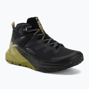 Pánské trekové boty KEEN Targhee Apex Mid Wp black/golden cypress