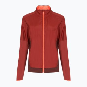 Pánská běžecká bunda Brooks Fusion Hybrid copper/run raisin