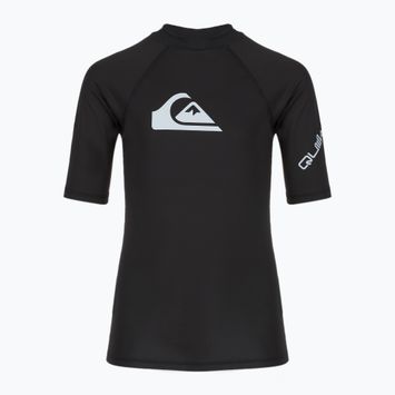 Dětské plavecké tričko Quiksilver All Time vallarta black