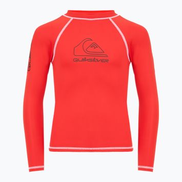 Dětské plavecké tričko Longsleeve Quiksilver On Tour red