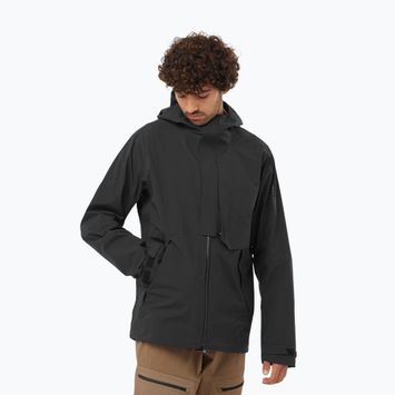 Pánská nepromokavá bunda Salomon Outerpath Pro 2.5 l deep black