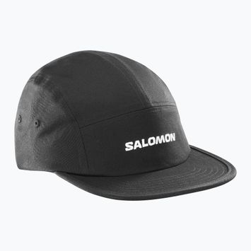 Kšiltovka Salomon 5 Panel deep black