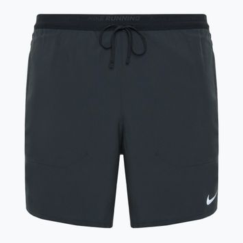 Pánské běžecké šortky Nike Dri-FIT Stride black / black / black / reflective silver