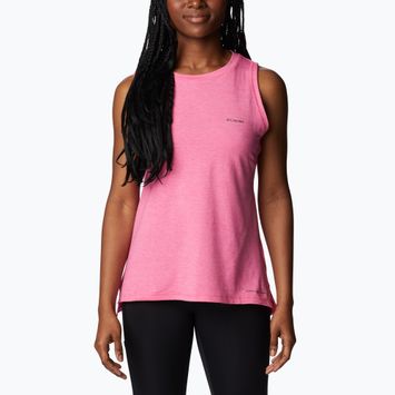 Dámské trekingové tričko  Columbia Sun Trek Tank růžové 1931732656